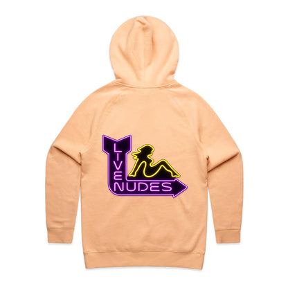Live Nudes Women's Hoodie